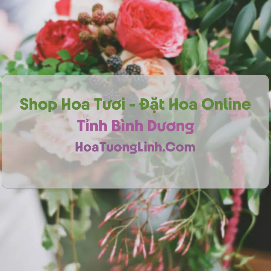 Shop Hoa Tươi Tại Bình Dương - Điện Hoa Tận Nơi