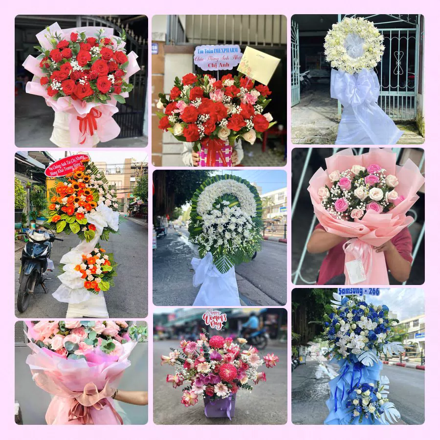 Mẫu hoa tươi đẹp tại Bạc Liêu do Hoa Tường Linh thực hiện