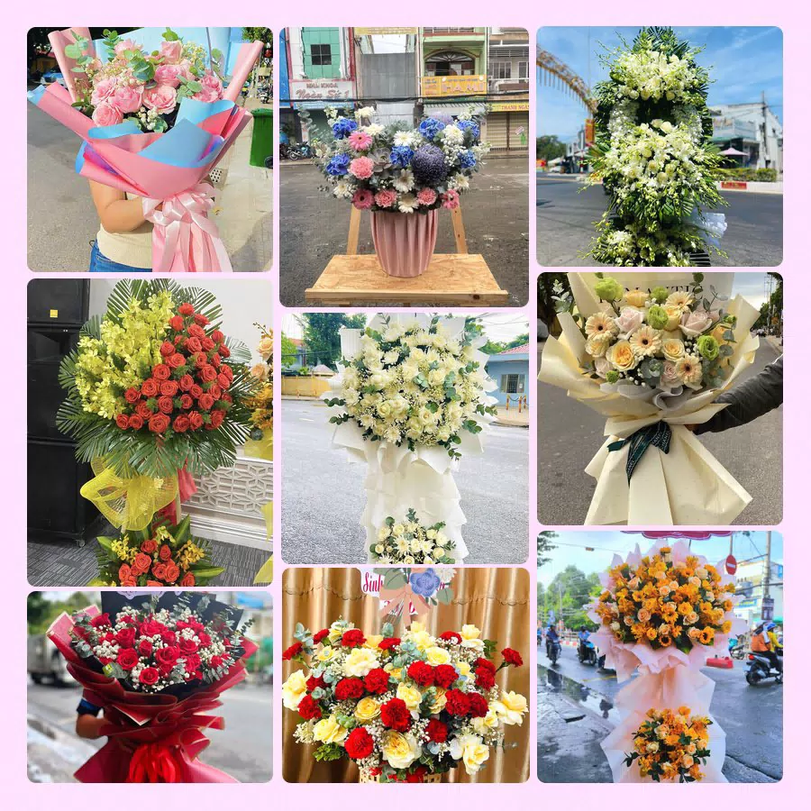Mẫu hoa tươi đẹp tại Hải Phòng do Hoa Tường Linh thực hiện