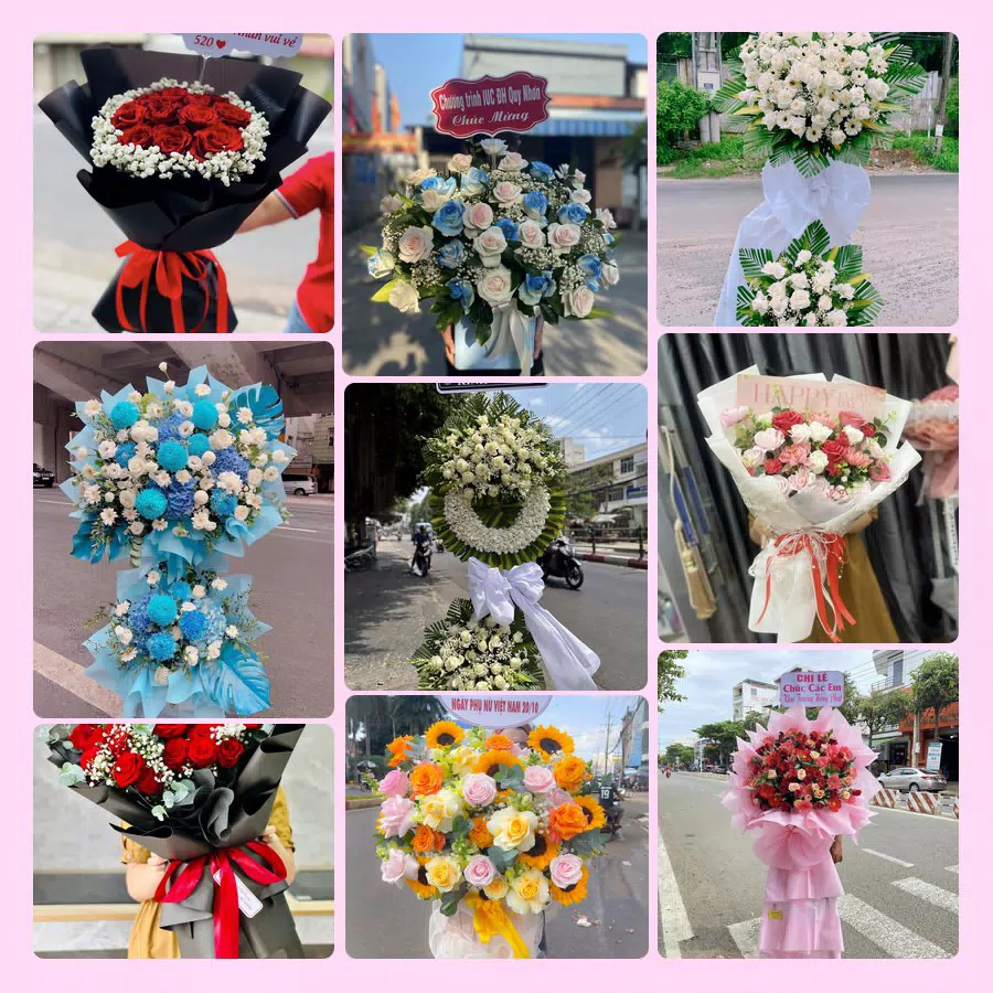Mẫu hoa tươi đẹp tại Tây Ninh do Hoa Tường Linh thực hiện