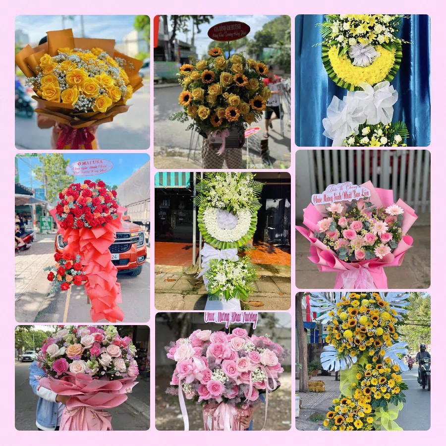 Mẫu hoa tươi đẹp tại Tuyên Quang - hoa chúc mừng, khai trương, chia buồn