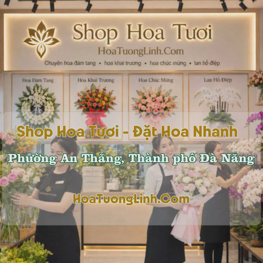 Tiệm Hoa Tươi Phường An Thắng, Đà Nẵng - Đặt Hoa Online