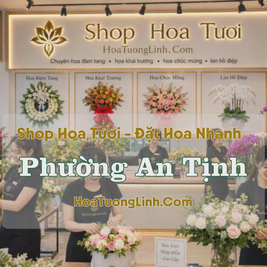 Đặt Hoa Phường An Tịnh, Tây Ninh - Thiết Kế Theo Yêu Cầu