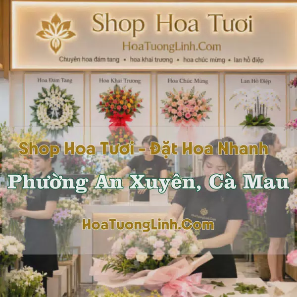Giao Hoa Tươi Phường An Xuyên, Cà Mau - Liên Hệ Chọn Mẫu
