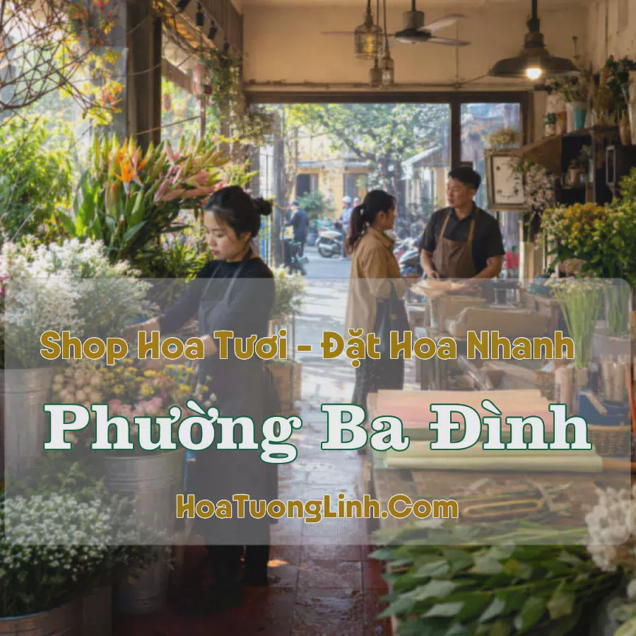 Shop Hoa Tươi Phường Ba Đình, Hà Nội - Nhiều Mẫu Đẹp
