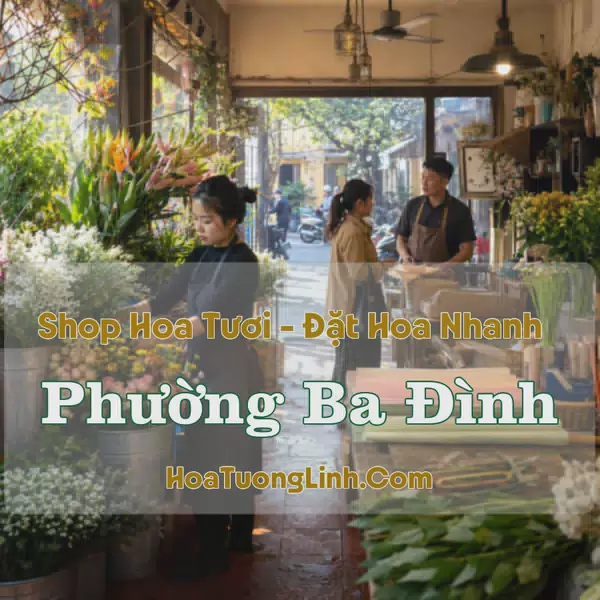 Shop Hoa Tươi Phường Ba Đình, Hà Nội - Nhiều Mẫu Đẹp