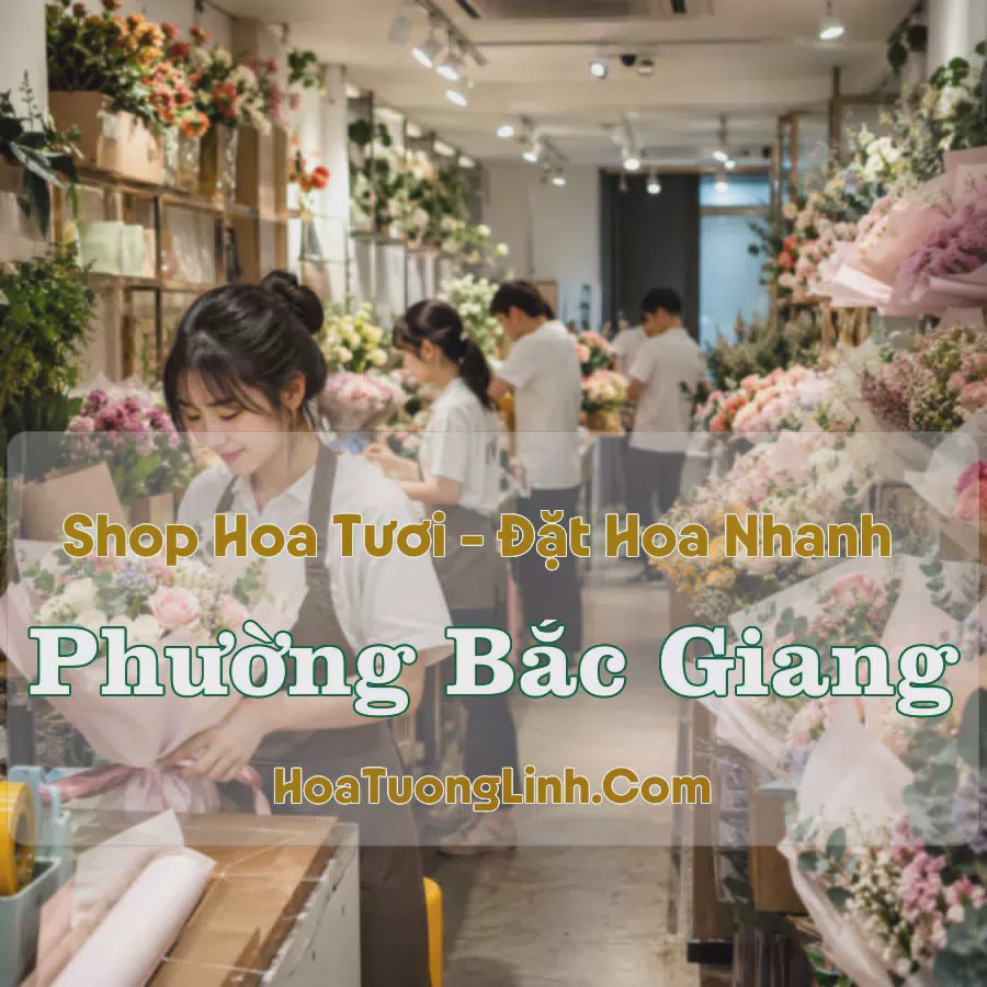 Shop Hoa Tươi Phường Bắc Giang, Bắc Ninh - Nhiều Mẫu Đẹp