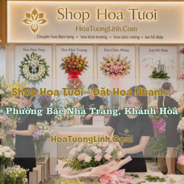 Shop Hoa Tươi Phường Bắc Nha Trang, Khánh Hòa - Giao Tận Nơi