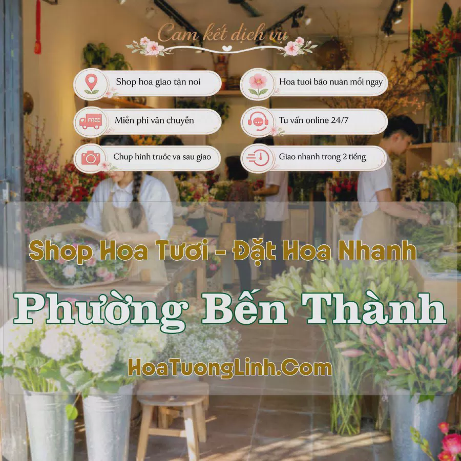 Shop Hoa Tươi Phường Bến Thành - Hồ Chí Minh