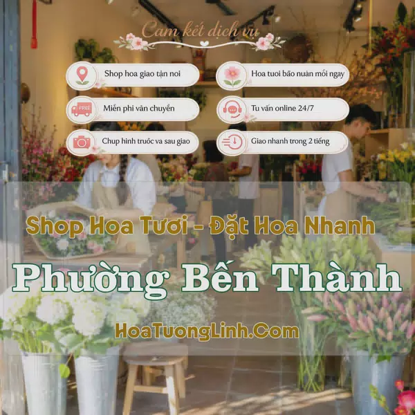Shop Hoa Tươi Phường Bến Thành - Hồ Chí Minh