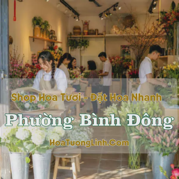 Shop Hoa Tươi Phường Bình Đông - TP.HCM