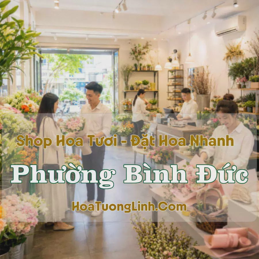Tiệm Hoa Phường Bình Đức, An Giang - Giao Nhanh