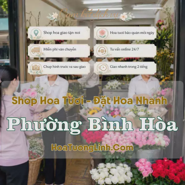 Shop Hoa Tươi Phường Bình Hòa - Bình Dương