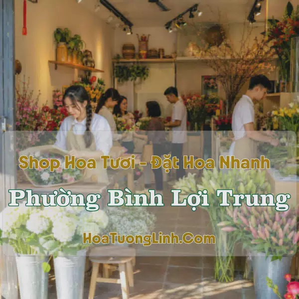 Shop Hoa Tươi Phường Bình Lợi Trung - TP.HCM