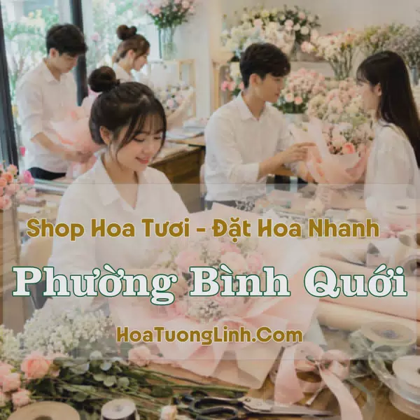 Tiệm Hoa Phường Bình Quới, TP.HCM - Giao Nhanh