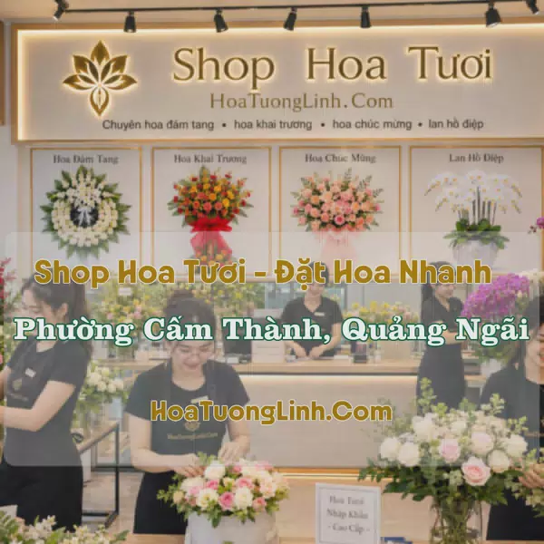 Shop Hoa Tươi Phường Cẩm Thành, Quảng Ngãi - Giao Tận Nơi