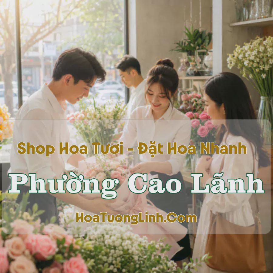 Cửa Hàng Hoa Tươi Phường Cao Lãnh, Đồng Tháp - Nhiều Mẫu Đẹp