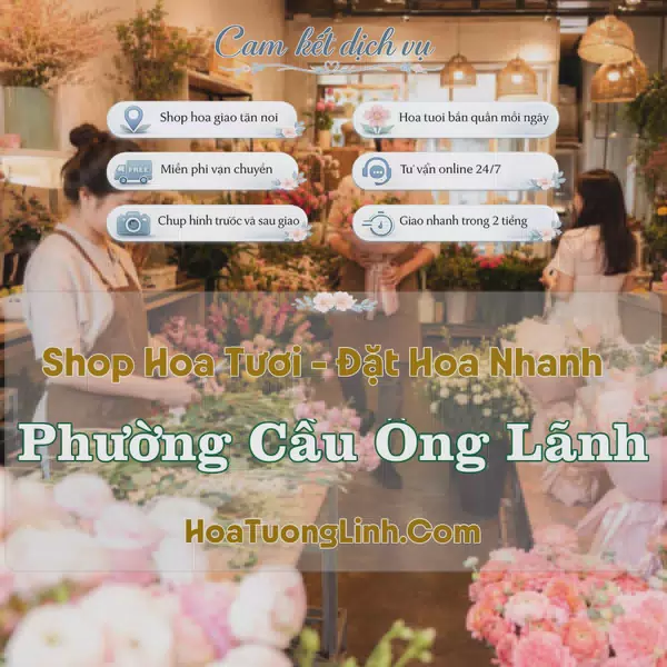 Shop Hoa Tươi Phường Cầu Ông Lãnh - Hồ Chí Minh