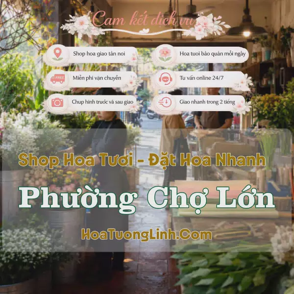 Shop Hoa Tươi Phường Chợ Lớn - Hồ Chí Minh