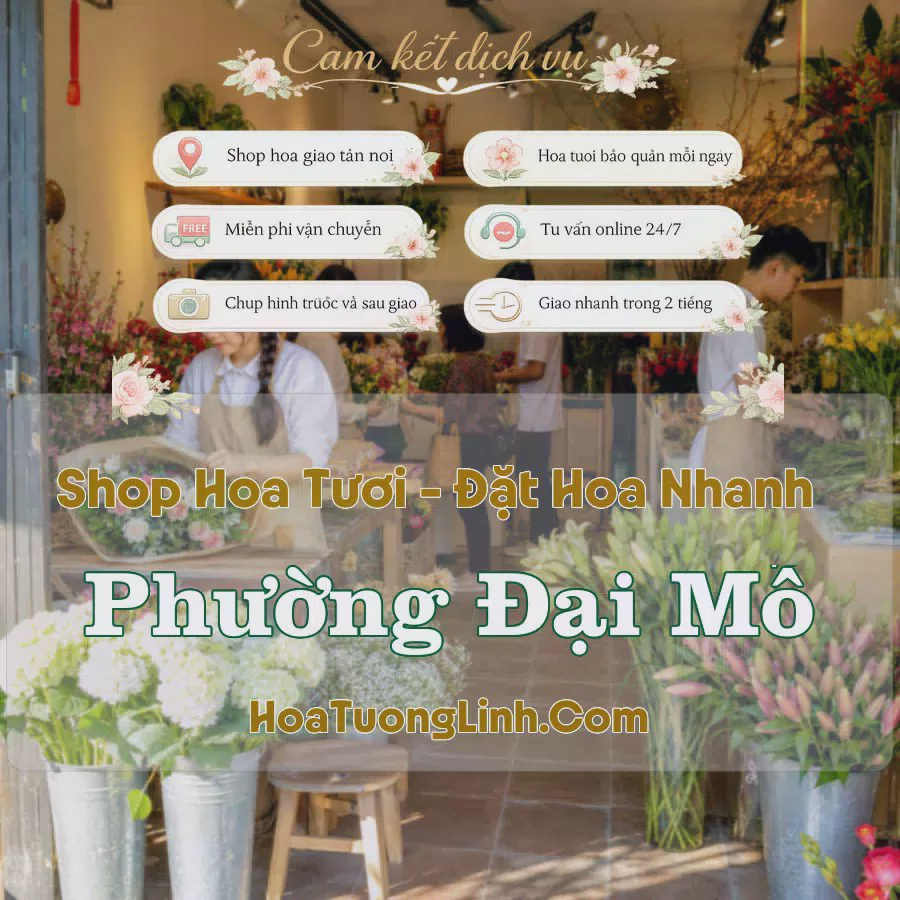 Shop Hoa Tươi Phường Đại Mỗ - Hà Nội