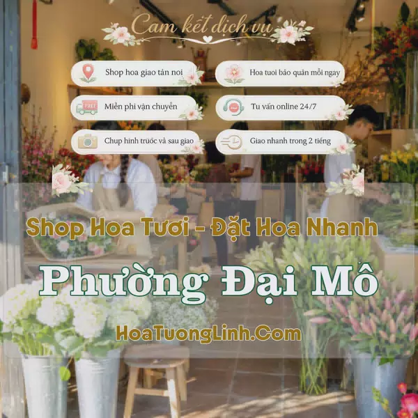 Shop Hoa Tươi Phường Đại Mỗ - Hà Nội