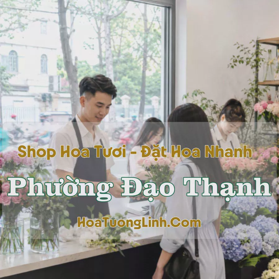 Tiệm Hoa Phường Đạo Thạnh, Đồng Tháp - Giao Nhanh