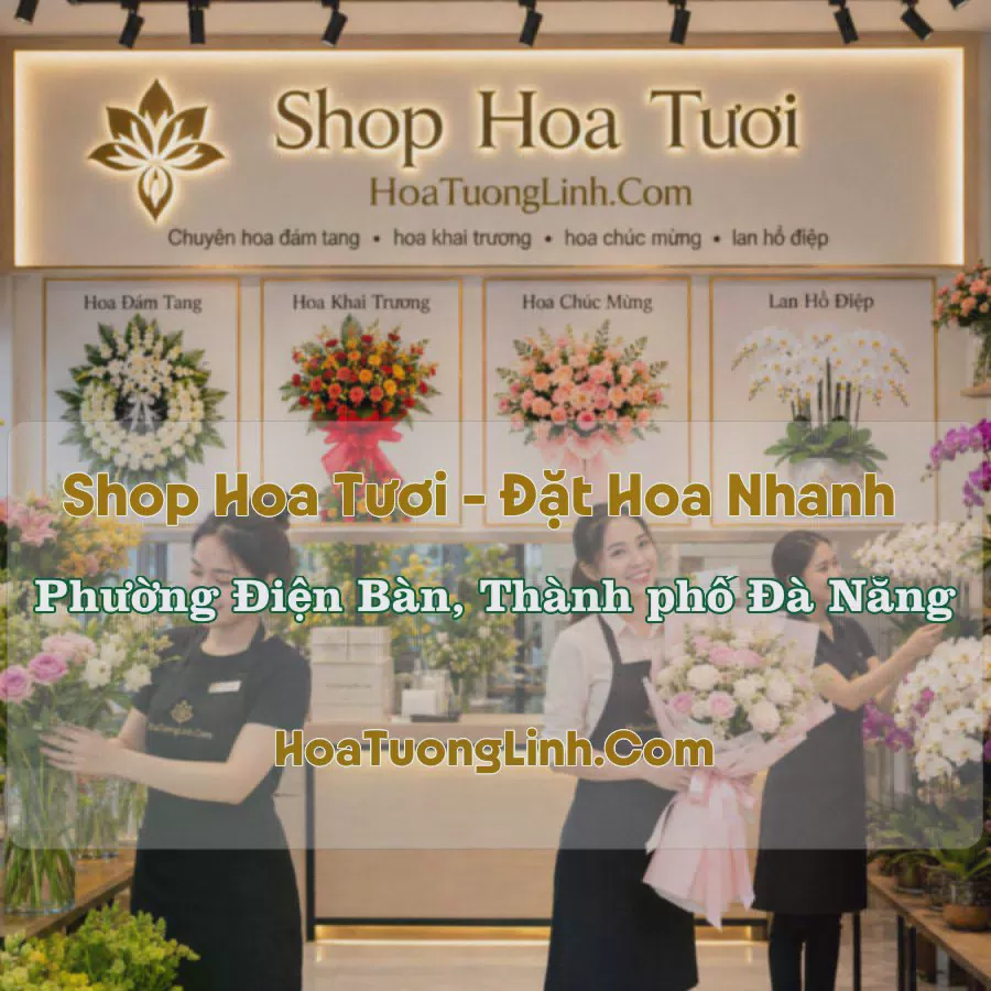 Shop Hoa Tươi Phường Điện Bàn, Đà Nẵng - Giao Tận Nơi