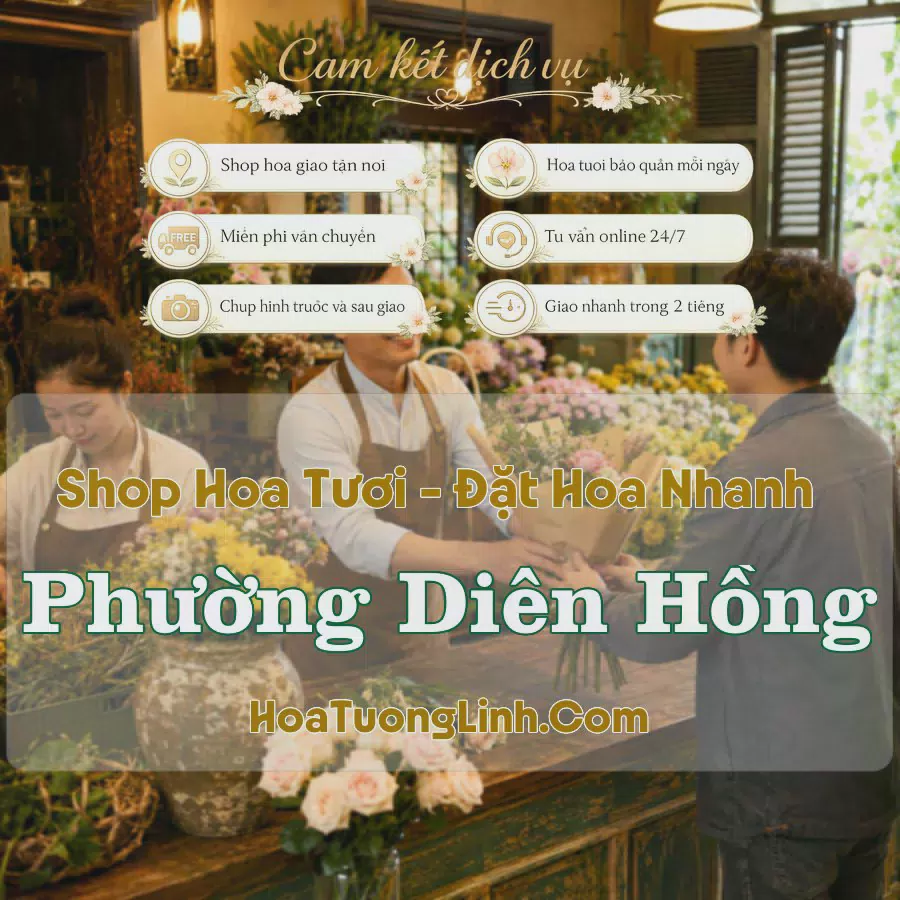 Shop Hoa Tươi Phường Diên Hồng - Hồ Chí Minh
