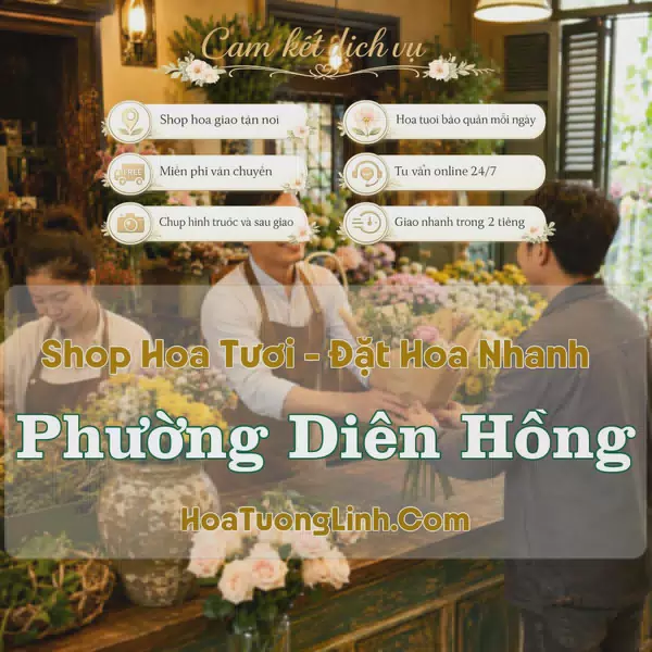 Shop Hoa Tươi Phường Diên Hồng - Hồ Chí Minh