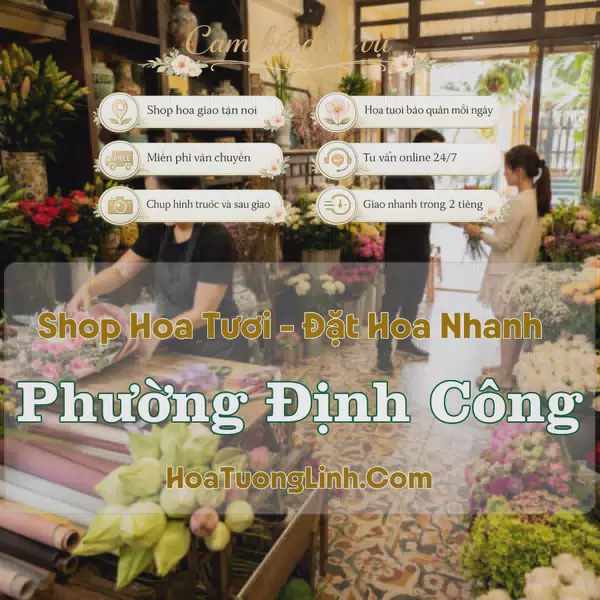 Shop Hoa Tươi Phường Định Công - Hà Nội