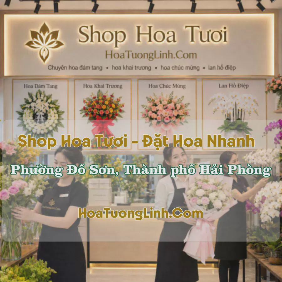 Tiệm Hoa Tươi Phường Đồ Sơn, Hải Phòng - Đặt Hoa Online