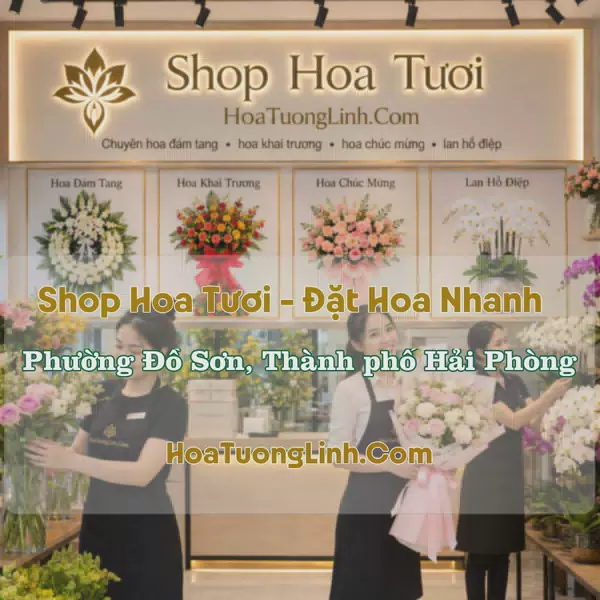 Tiệm Hoa Tươi Phường Đồ Sơn, Hải Phòng - Đặt Hoa Online