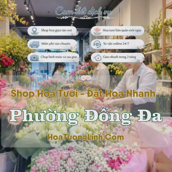 Shop Hoa Tươi Phường Đống Đa - Hà Nội