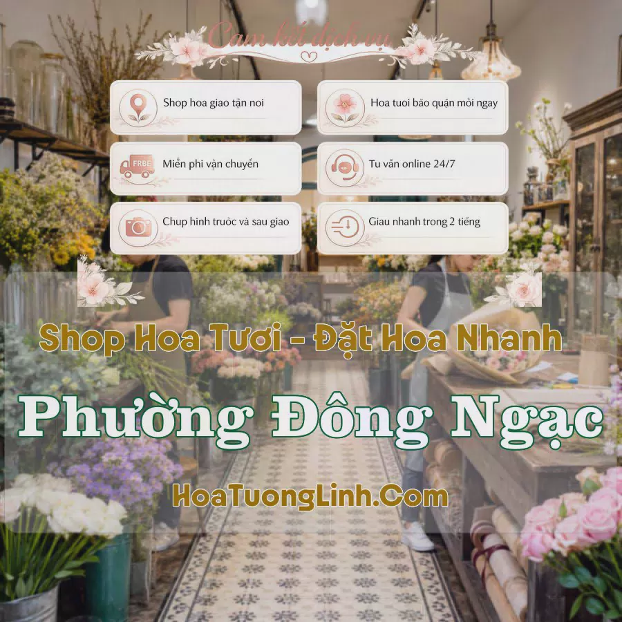 Shop Hoa Tươi Phường Đông Ngạc - Hà Nội