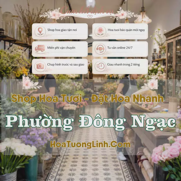 Shop Hoa Tươi Phường Đông Ngạc - Hà Nội