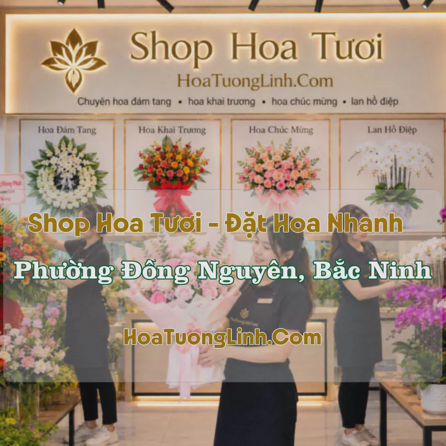 Tiệm Hoa Phường Đồng Nguyên, Bắc Ninh - Chọn Theo Dịp