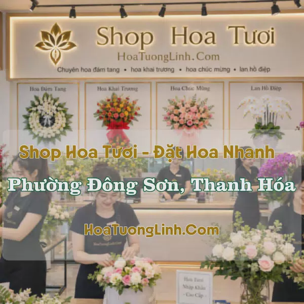 Cửa Hàng Hoa Tươi Phường Đông Sơn, Thanh Hóa - Tư Vấn Chọn Mẫu