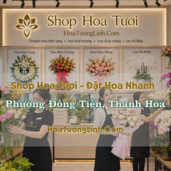 Shop Hoa Phường Đông Tiến, Thanh Hóa - Nhiều Kiểu Dáng