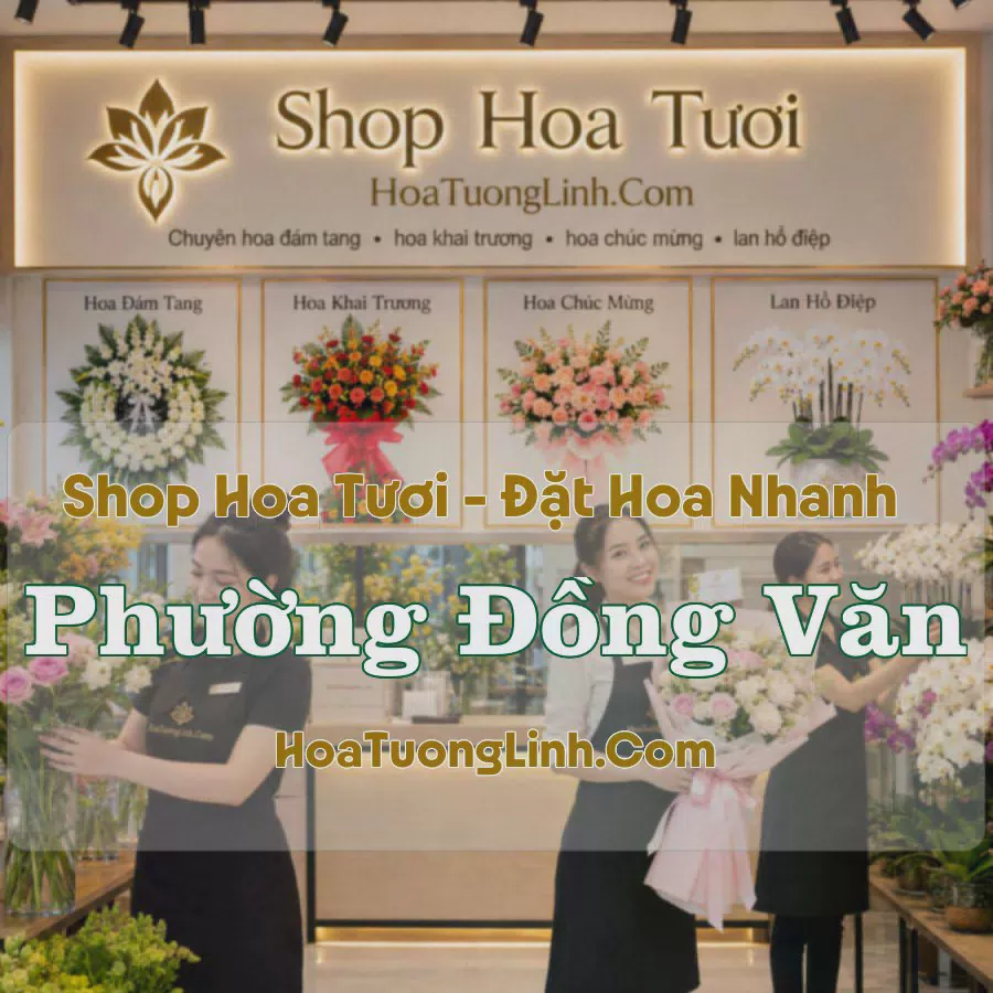 Đặt Hoa Online Phường Đồng Văn, Ninh Bình - Tư Vấn Mức Chi