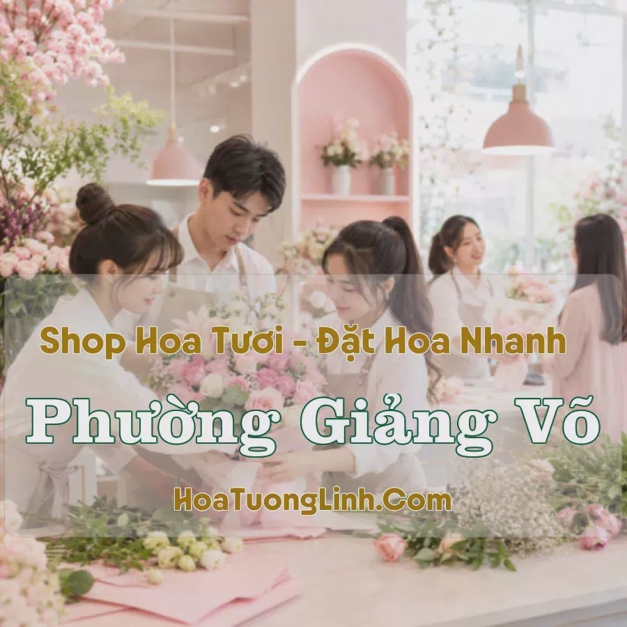 Shop Hoa Tươi Phường Giảng Võ - Hà Nội