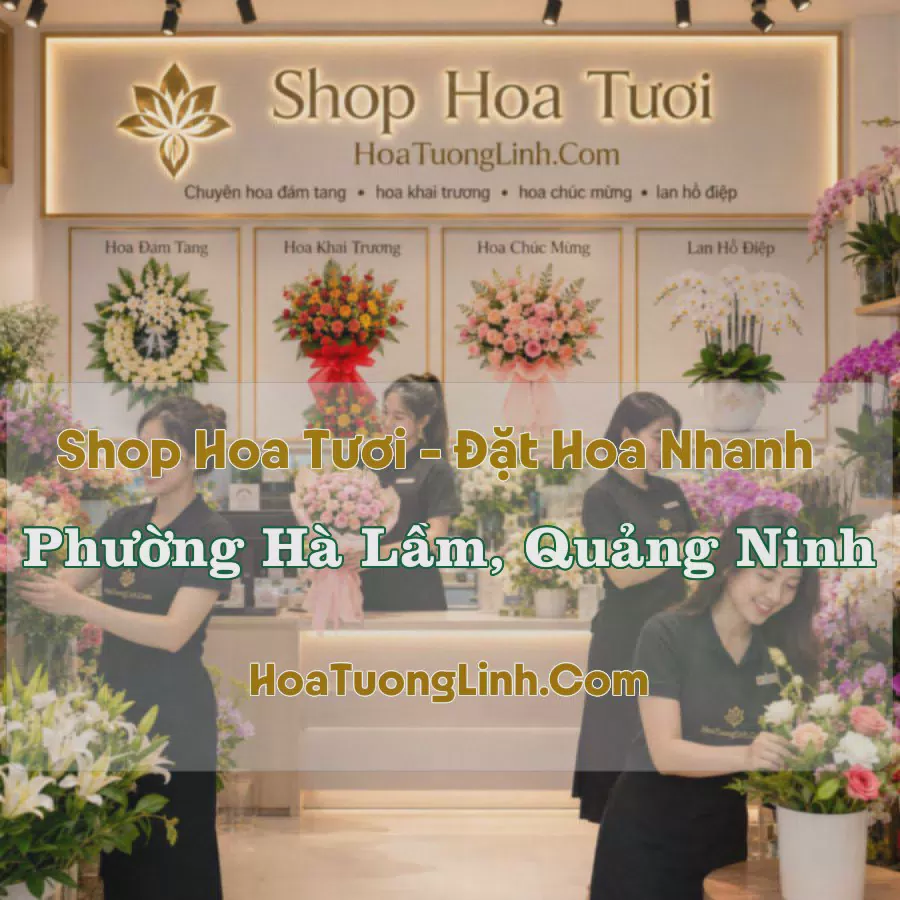 Tiệm Hoa Phường Hà Lầm, Quảng Ninh - Giao Nhanh