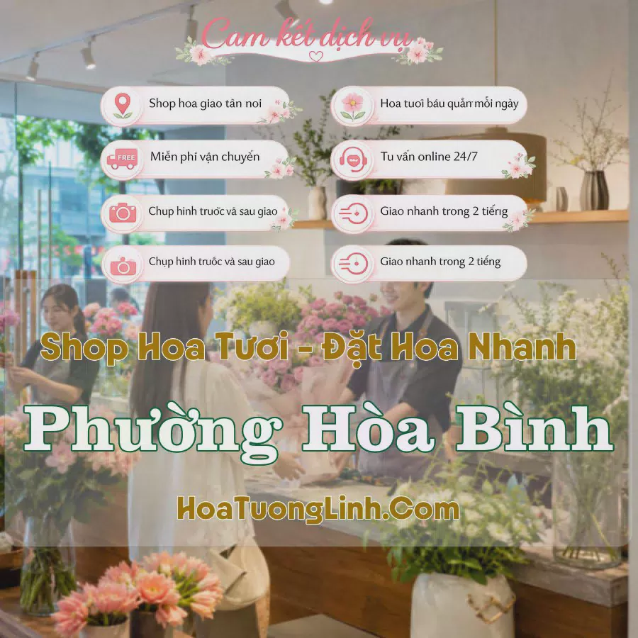 Shop Hoa Tươi Phường Hòa Bình - Hồ Chí Minh