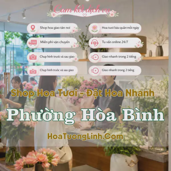Shop Hoa Tươi Phường Hòa Bình - Hồ Chí Minh