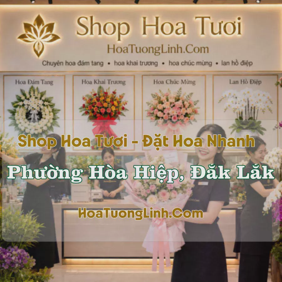 Shop Hoa Phường Hòa Hiệp, Đắk Lắk - Nhiều Kiểu Dáng