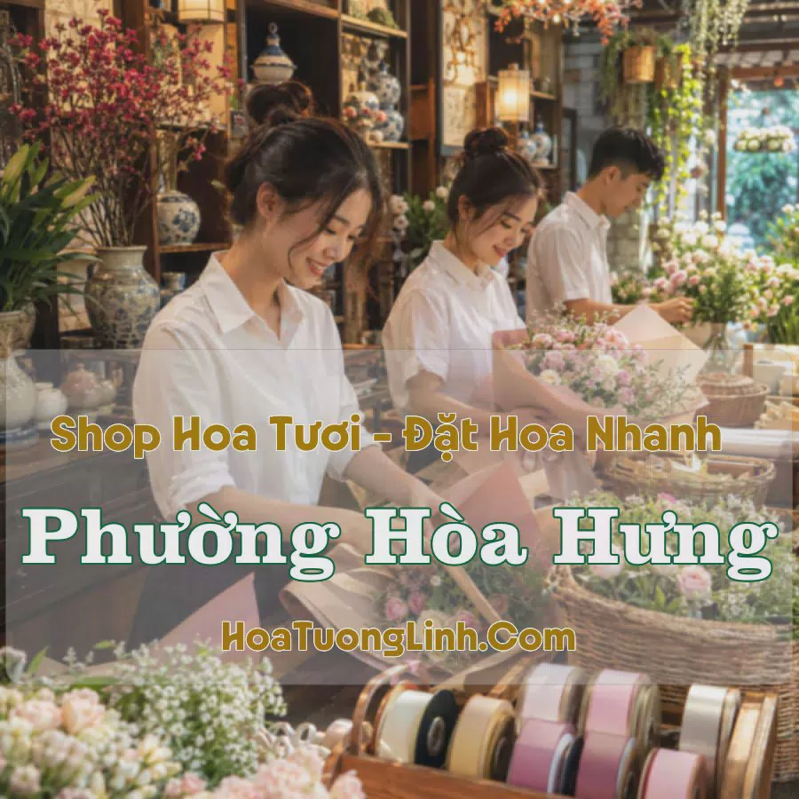 Cửa Hàng Hoa Phường Hòa Hưng - TP.HCM