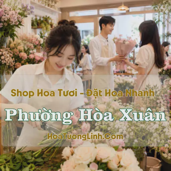 Cửa Hàng Hoa Tươi Phường Hòa Xuân, Đà Nẵng - Thiết Kế Theo Yêu Cầu