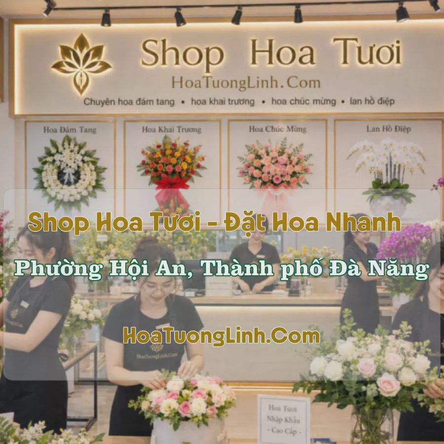 Tiệm Hoa Tươi Phường Hội An, Đà Nẵng - Đặt Hoa Online