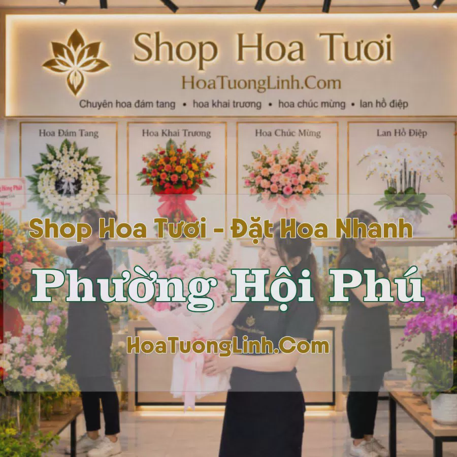 Shop Hoa Phường Hội Phú, Gia Lai - Nhiều Kiểu Dáng