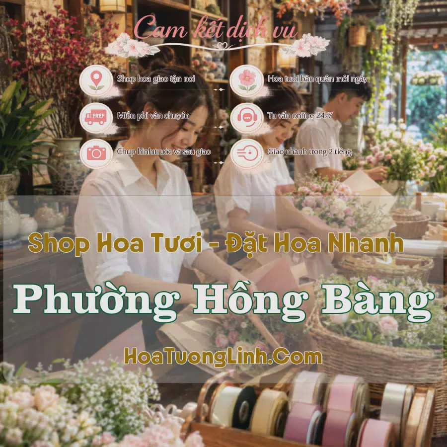 Shop Hoa Tươi Phường Hồng Bàng - Hải Phòng