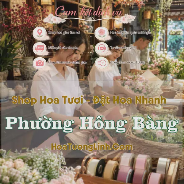 Shop Hoa Tươi Phường Hồng Bàng - Hải Phòng